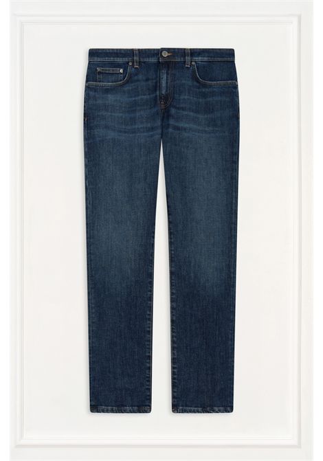 PT Torino Jeans Super Slim Swing in Denim Stretch Blu Scuro Uomo PT TORINO | Pantaloni | C5-DP05Z0MI43